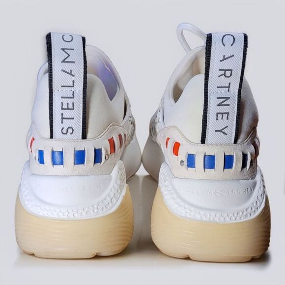 Stella McCartney Eclypse Interwoven Rainbow Dad Shoes - Picture 4 of 10